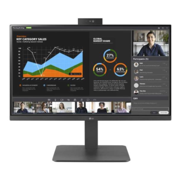 Monitor LG 27BR750C-C.AEU IPS FHD da 27'' con FHD integrato IGO-ESP/27BR750C-C.AEU