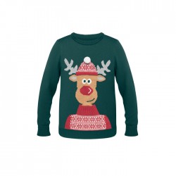 Maglione Natalizio in acrilico in 3 colorazioni diverse L/XL IGO-MO/CX1522