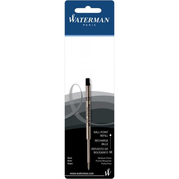 Refill nero WATERMAN penna a sfera IGO-PFC42000681