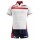 Kit maglia calzoncino Rugby Eagle bianco blu rosso IGO-ZSKIT EAGLEBBR
