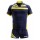 Kit maglia calzoncino Rugby Eagle blu giallo IGO-ZSKIT EAGLEBG