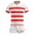 Kit maglia calzoncino Rugby Recco Rosso IGO-ZSKRECCORS NEW