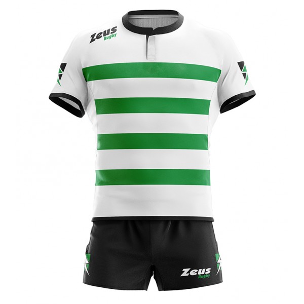 Kit maglia calzoncino Rugby Recco Verde IGO-ZSKRECCOVR NEW
