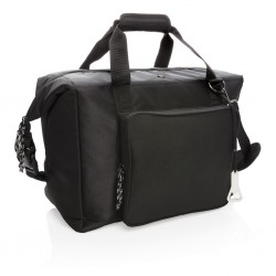 Borsa termica SWISS PEAK XND-P422030 XXL ECO nero poliestere 1680D e 600D personalizzabile