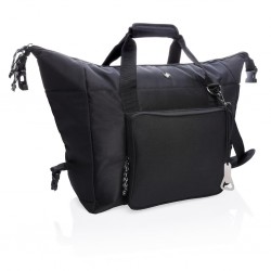 Borsa termica SWISS PEAK XND-P422030 XXL ECO nero poliestere 1680D e 600D personalizzabile