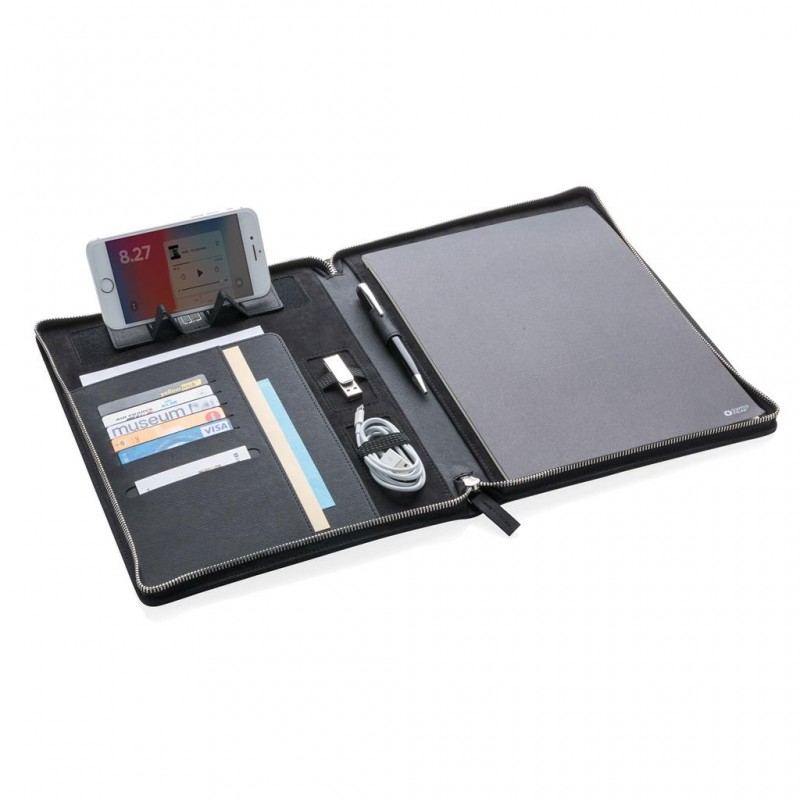 Portadocumenti A4 SWISS PEAK con tasca XND-P773830 personalizzabile