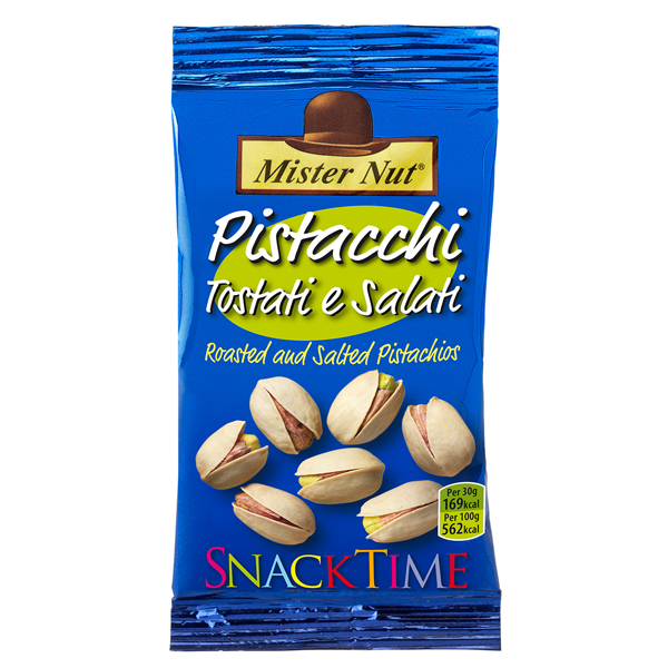 Pistacchi Snack time 25gr Mister Nut IGO-OD/44148106115