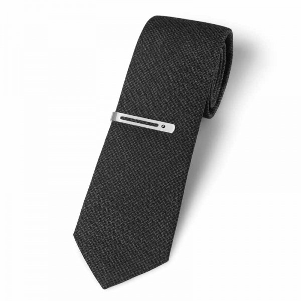Cravatta con clip Swarovski SW5497419 nera