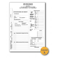 Cartellina personalizzabile commercialisti mod. A IGO-4C-COMM/100