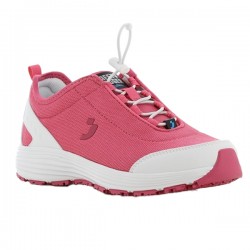 Calzatura sicurezza SAFETY JOGGER Maud Sneaker da donna CE EN ISO 20345 SRC (SRA+SRB) antiscivolo ultra leggera per Ho.Re.Ca colore fucsia su ordinazione cf 1 paio