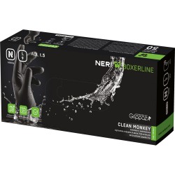 Guanti nitrile lunghi neri AQL 1.5 IGONW-393043