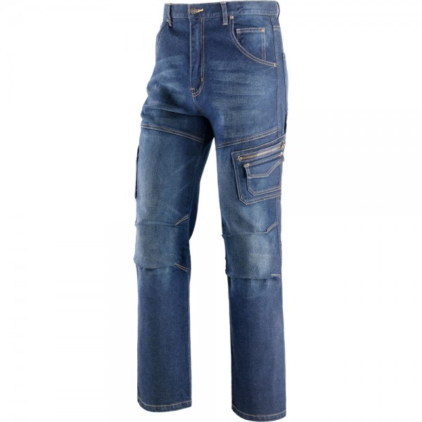 Pantalone jeans stretch multitasche IGONW-436510