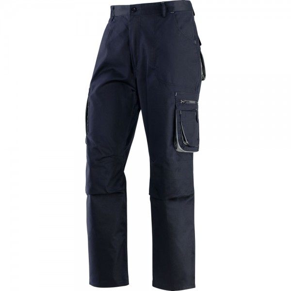 Pantalone lavoro Willis estivo IGONW-437084 bicolore blu-grigio 