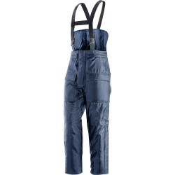 Pantalone blu con pettorina isotermico Oxford NW-467047