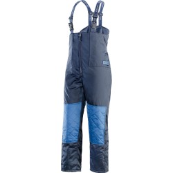 Pantalone blu con pettorina isotermico in Nicewear® NW-467062 