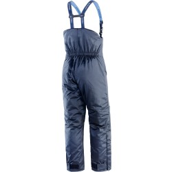 Pantalone blu con pettorina isotermico in Nicewear® NW-467062 