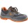 Scarpa protettiva bassa in crosta bovina scamosciata e tessuto tecnico S1P SRC IGO-510751