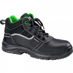 Scarpa DPI protettiva alta in eco-pelle di alta qualità S3 SRC IGO-515710