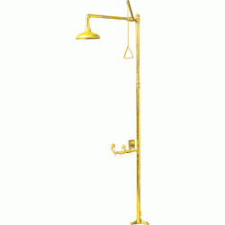 Doccia e lava occhi a piedistallo con soffione in ABS IGO-CS/FE426