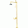 Doccia e lava occhi a piedistallo con soffione in acciaio INOX AISI 304 IGO-CS/FE426S
