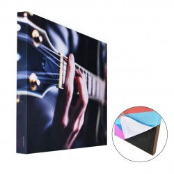 Quadro fonoassorbente da parete con stampa su tessuto telaio in legno IGO-IWLFN70X100