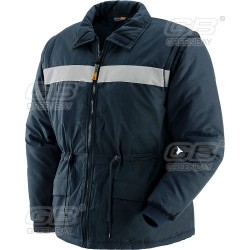 Giaccone NO DPI NW-420059 art. NEW TICINO triplo uso in tessuto poliestere-PVC blu