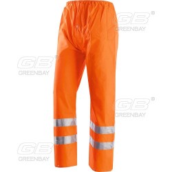 Completo giacca e pantalone NW-461130 EN ISO 20471 alta visibilità in tessuto poliestere-PVC arancione