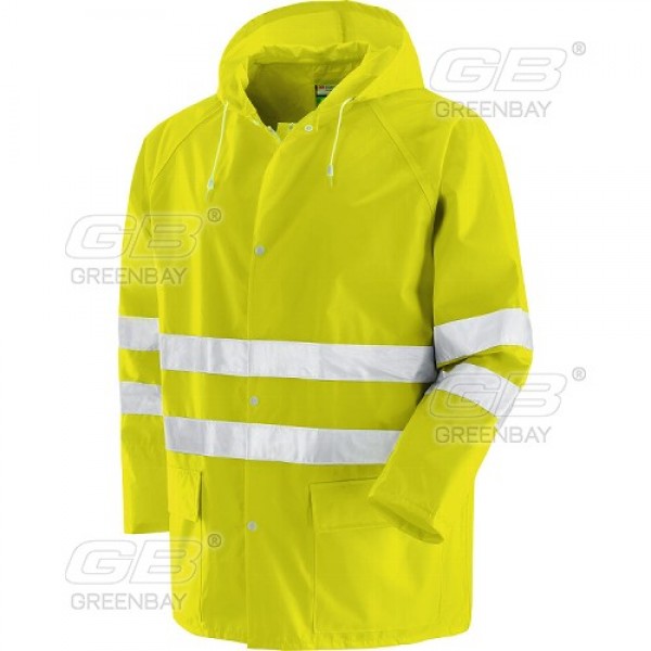 Completo giacca e pantalone Brema NW-461132 EN ISO 20471 alta visibilità in tessuto poliestere-PVC giallo