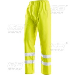 Completo giacca e pantalone Brema NW-461132 EN ISO 20471 alta visibilità in tessuto poliestere-PVC giallo