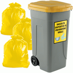 Kit raccolta dispositivi di prevenzione virale IGOCS-PRM100YK