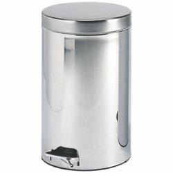 Pattumiera PVS studio medico e HACCP pedale acciaio inox IGO-INF288