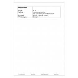 Occhiale - ROSSINI - I-VO 9160-265 - DPI - in policarbonato - protezione UV - CE - EN 166:2001 - EN 170:2002 - classe ottica I colore blu-arancione cf 1 pz Occhiale - ROSSINI - I-VO 9160-265 - DPI - in policarbonato - protezione UV - CE - EN 166:2001 - EN 170:2002 - classe ottica I colore blu-arancione cf 1 pz