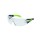 Occhiale - ROSSINI - Pheos 9192-225 - DPI - in policarbonato - protezione UV - CE - EN 166:2001 - EN 170:2002 - classe ottica I colore nero-verde cf 1 pz