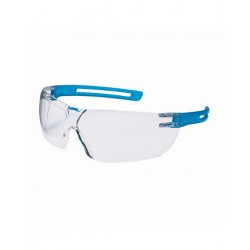 Occhiale - ROSSINI - X-Fit 9199-265 - DPI - in policarbonato - protezione UV - CE - EN 166:2001 - EN 170:2002 - classe ottica II colore azzurro cf 1 pz