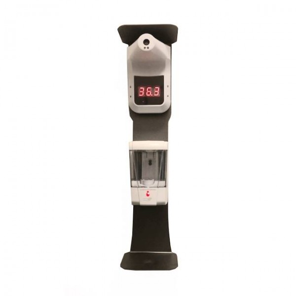 Dispenser igienizzante mani a parete con termoscanner IGO-GCS2020-10