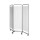 Paravento GARDHEN BILANCE a 2 ante tende in plastica con ruote dimensione 60+60x180 h cm cf 1 pz 