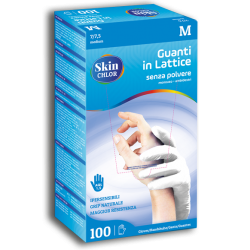 Guanti monouso in Lattice SMILEX SKIN CHLOR IGO-BCHGU105-M